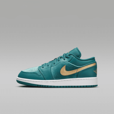靴 Nike Air Jordan 1 Low \"Dark Teal\" Air Jordan 1 Low Dark Teal | 553558-411 | Laced